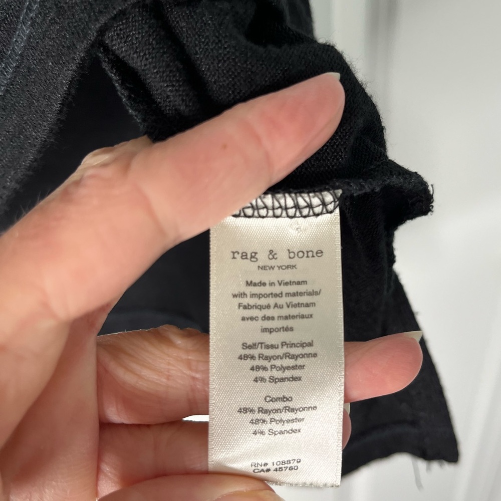 rag & bone Black Open-Back Sweater - Picture 9 of 9